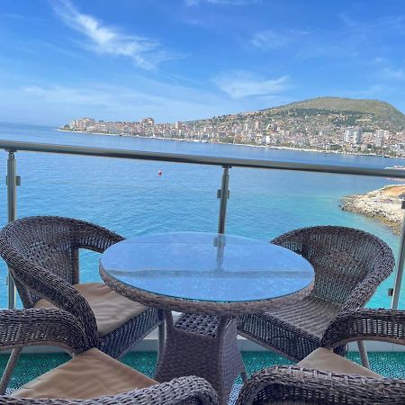 1-Stunning Sea View Apartments! Sarande Bagian luar foto