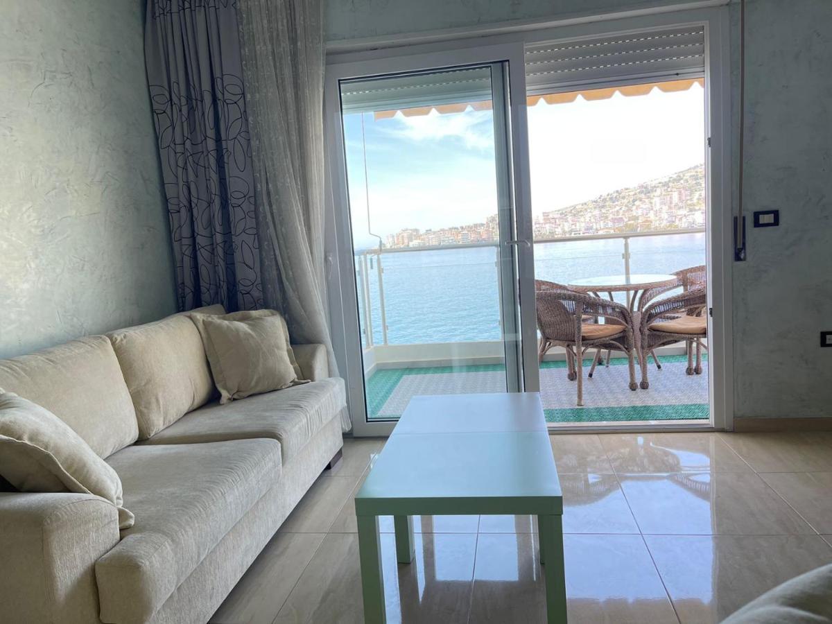 1-Stunning Sea View Apartments! Sarande Bagian luar foto