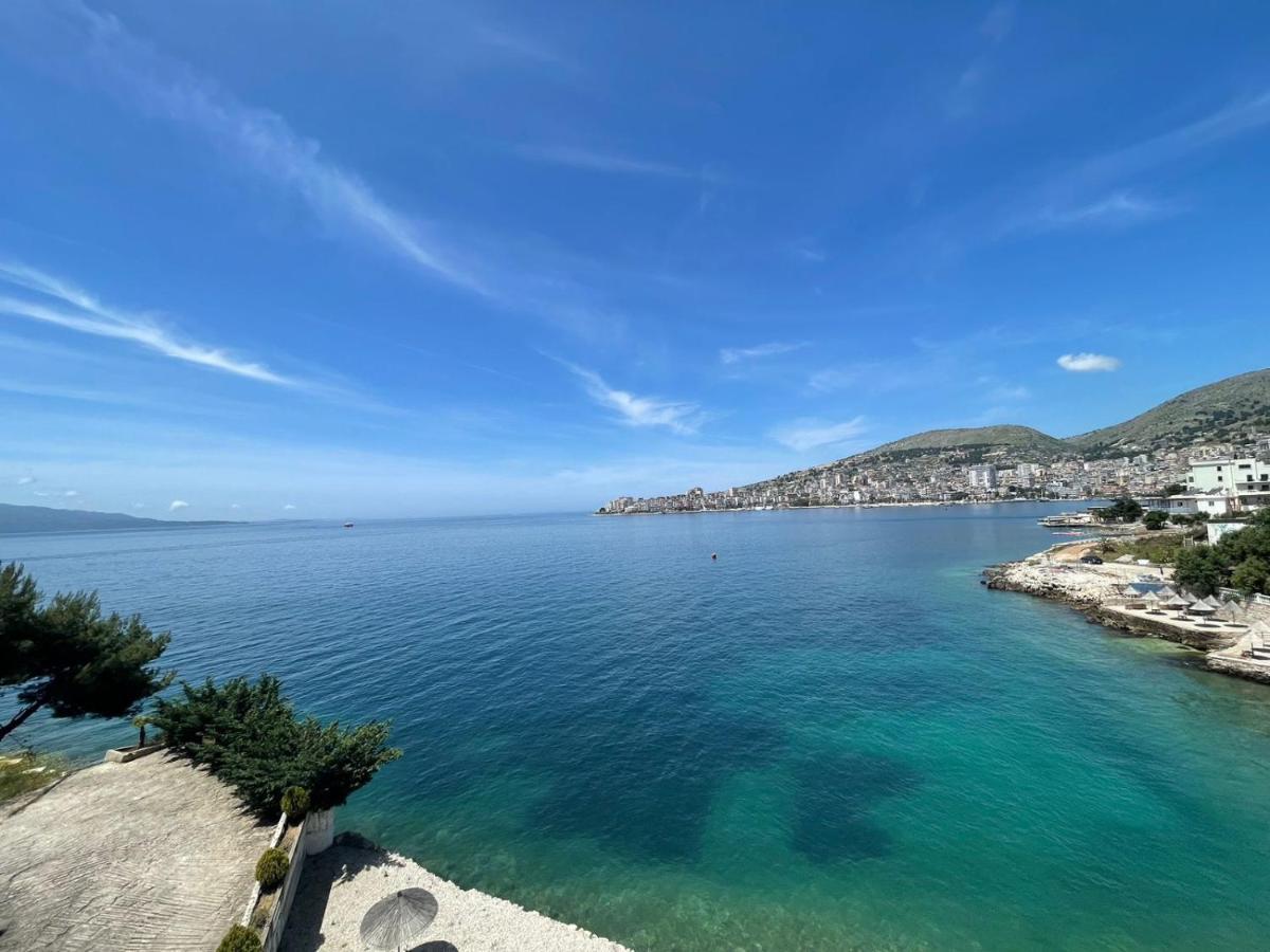 1-Stunning Sea View Apartments! Sarande Bagian luar foto