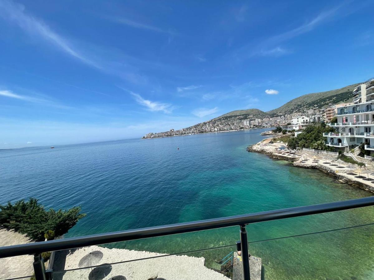 1-Stunning Sea View Apartments! Sarande Bagian luar foto