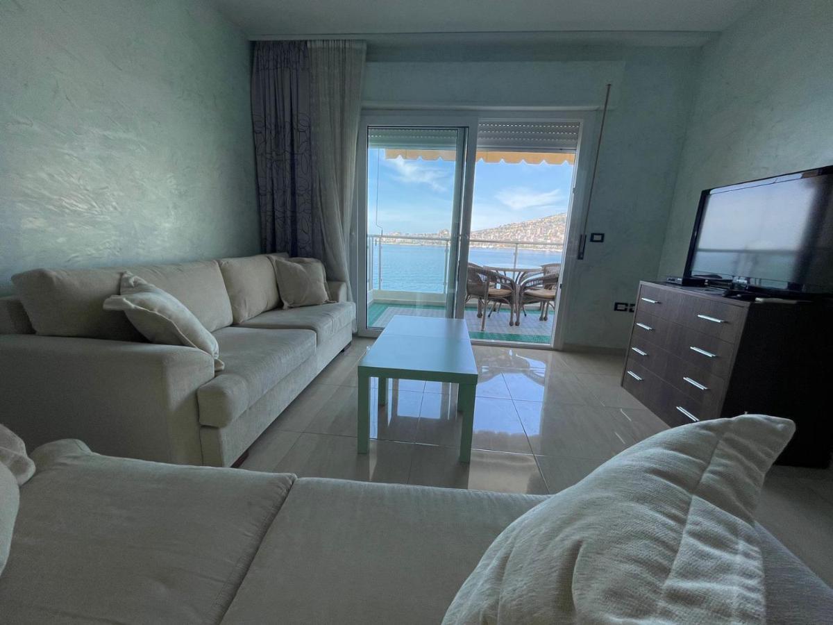1-Stunning Sea View Apartments! Sarande Bagian luar foto