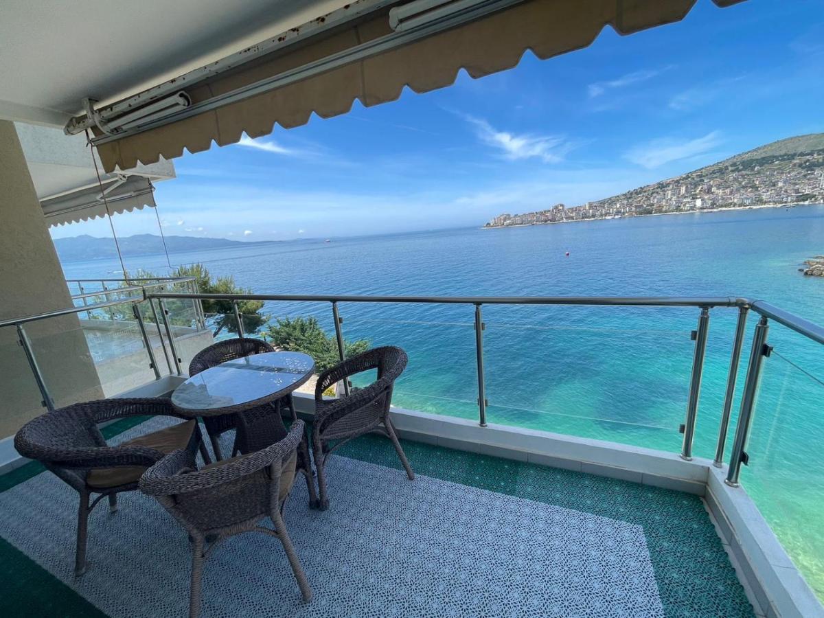 1-Stunning Sea View Apartments! Sarande Bagian luar foto