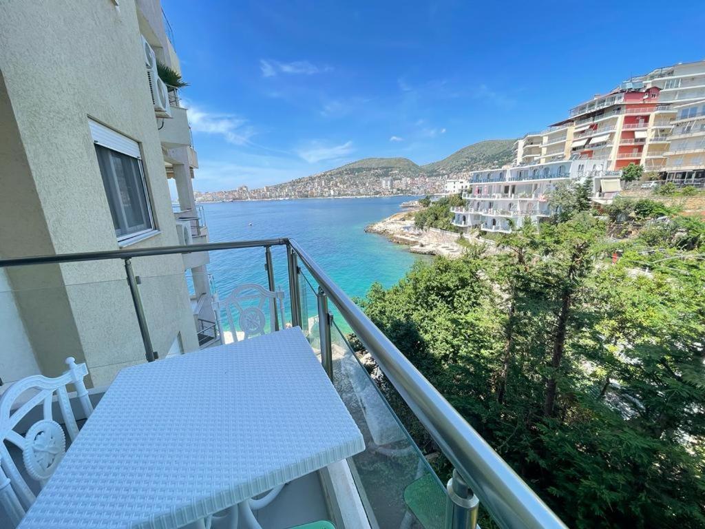 1-Stunning Sea View Apartments! Sarande Bagian luar foto