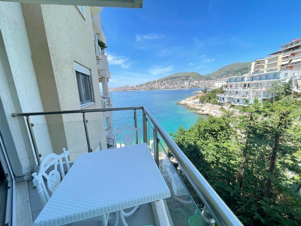 1-Stunning Sea View Apartments! Sarande Bagian luar foto