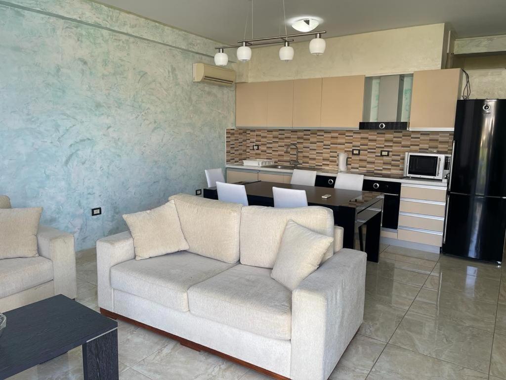 1-Stunning Sea View Apartments! Sarande Bagian luar foto