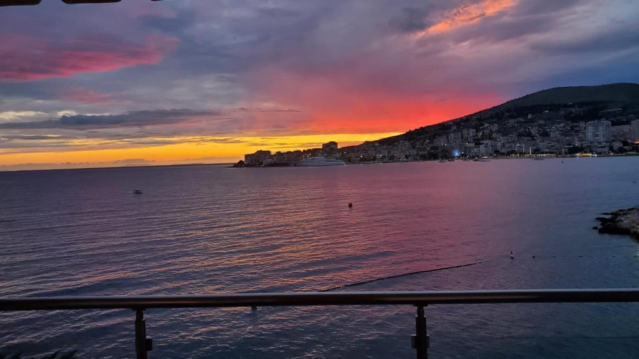 1-Stunning Sea View Apartments! Sarande Bagian luar foto